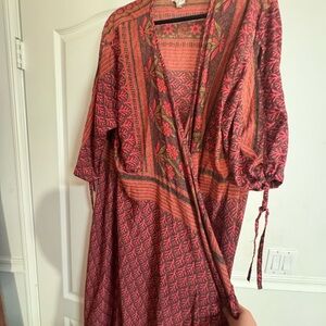 darn good maxi wrap dress